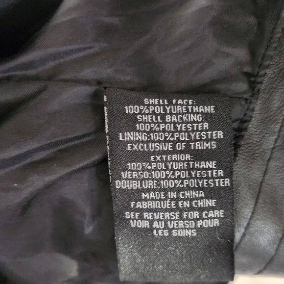 Steve Madden Faux Leather Cropped Jacket - Picture 7 of 10